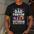I'm A Dad Pawpaw And A Veteran Shirt Men Grandpa Fathers Day Men's Casual T-Shirt Dark Grey I'm A Dad Pawpaw And A Veteran Shirt Men Grandpa Fathers Day Men's Casual T-Shirt Dark Grey