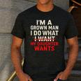 I'm a Grown Man I Do What My Daughter Wants Dad Men's Casual T-Shirt Dark Grey I'm a Grown Man I Do What My Daughter Wants Dad Men's Casual T-Shirt Dark Grey