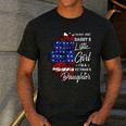 I'm Not Just a Daddy's Little Girl I'm a Veteran's Daughter Small Men's Casual T-Shirt Dark Grey