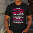 I'm Not A Perfect Daughter But My Crazy Dad Loves Me Men's Casual T-Shirt Dark Grey