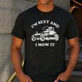 I'm Sexy And I Mow It Riding Lawn Mower Dad Mowing Lawn Men's Casual T-Shirt Dark Grey I'm Sexy And I Mow It Riding Lawn Mower Dad Mowing Lawn Men's Casual T-Shirt Dark Grey