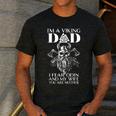 I'm A Viking Dad I Fear Odin And My Wife Viking Men's Casual T-Shirt Dark Grey