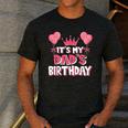 It's My Dad's Birthday Celebration Small Men's Casual T-Shirt Dark Grey It's My Dad's Birthday Celebration Small Men's Casual T-Shirt Dark Grey
