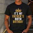 It's My Father's 80th Birthday 80 Years Old Dad Men's Casual T-Shirt Dark Grey