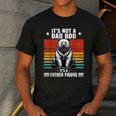 It's Not A Dad Bod It's Father Figure Bear Vintage Men's Casual T-Shirt Dark Grey It's Not A Dad Bod It's Father Figure Bear Vintage Men's Casual T-Shirt Dark Grey