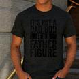 It's Not A Dad BOD It's A Father Figure Vintage Joke Men's Casual T-Shirt Dark Grey