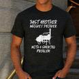 Just Another Bbq Grill Barbecue Meat Grilling Dad Men Men's Casual T-Shirt Dark Grey