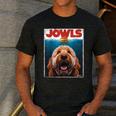Labradoodle Jowls Tee Fawn Lab Doodle Mom Top Dad Men's Casual T-Shirt Dark Grey