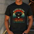 Labrador Retriever Dad Black Lab Dad Men's Casual T-Shirt Dark Grey