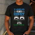 Leveled Up To Daddy Again Gamer Dad Est 2026 Men's Casual T-Shirt Dark Grey Leveled Up To Daddy Again Gamer Dad Est 2026 Men's Casual T-Shirt Dark Grey