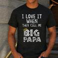 i Love It When You Call Me Big Papa Shirt Hip Hop Rap Dad Men's Casual T-Shirt Dark Grey