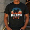 Maltipoo Dad Men's Casual T-Shirt Dark Grey Maltipoo Dad Men's Casual T-Shirt Dark Grey