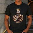 I Am Man King Powerful Dad Afro Melanin Black History Men's Casual T-Shirt Dark Grey I Am Man King Powerful Dad Afro Melanin Black History Men's Casual T-Shirt Dark Grey