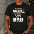 Marching Band Dad My Favorite Trumpet Player Calls Me Dad Men's Casual T-Shirt Dark Grey Marching Band Dad My Favorite Trumpet Player Calls Me Dad Men's Casual T-Shirt Dark Grey