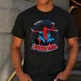 Marvel Dad Is Amazing Like Spider-Man Father's Day Men's Casual T-Shirt Dark Grey