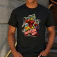 Marvel Iron Man Invincible Dad Father's Day Comic Retro Men's Casual T-Shirt Dark Grey