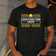 Matching Boys And Dad Mom Construction Digger Birthday Party Men's Casual T-Shirt Dark Grey