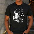 Men Celtic Norse Mythology Viking Dad Men's Casual T-Shirt Dark Grey