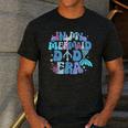 In My Mermaid Dad Era Family Matching Birthday Party Daddy Men's Casual T-Shirt Dark Grey
