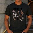 MILF Man I Love Ferrets Ferret Mom Dad Ferret Owner Men's Casual T-Shirt Dark Grey