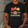 Mom And Dad Of The Birthday Girl Melon Family Matching Men's Casual T-Shirt Dark Grey