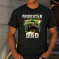 Monster Truck Dad Monster Truck Are My Jam Adults Kids Men's Casual T-Shirt Dark Grey