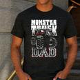 Monster Truck Dad Tshirt Men's Casual T-Shirt Dark Grey