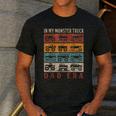 In My Monster Trucks Dad Era Matching Family Truck Lovers Men's Casual T-Shirt Dark Grey