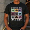 In My Monster Trucks Dad Era Men's Casual T-Shirt Dark Grey In My Monster Trucks Dad Era Men's Casual T-Shirt Dark Grey