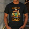 Nacho Average Dad Father Joke Vintage Cinco De Mayo Men's Casual T-Shirt Dark Grey