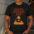 Nacho Average Dad Dad Joke Nacho Chip Men's Casual T-Shirt Dark Grey