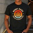 Nerdy Dads Build Character Men's Casual T-Shirt Dark Grey Nerdy Dads Build Character Men's Casual T-Shirt Dark Grey