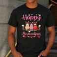 Norwegian Forest Cat Happy Meowentines Valentine Dad Mom Men's Casual T-Shirt Dark Grey