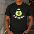 Papacado Avocado Dad Daddy Father's Day Men's Casual T-Shirt Dark Grey Papacado Avocado Dad Daddy Father's Day Men's Casual T-Shirt Dark Grey