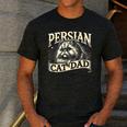 Persian Cat Dad Persian Cats Persian Cat Lover Men's Casual T-Shirt Dark Grey Persian Cat Dad Persian Cats Persian Cat Lover Men's Casual T-Shirt Dark Grey