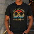 Pickleball-Shirt Just One More Game Dad Mom Women Men Men's Casual T-Shirt Dark Grey