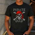 Pirate Dad Shirt Jolly Roger Crossbones Skull Halloween Men's Casual T-Shirt Dark Grey Pirate Dad Shirt Jolly Roger Crossbones Skull Halloween Men's Casual T-Shirt Dark Grey