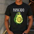 Pregnancy Announcement Shirts Men Dad Papacado Men's Casual T-Shirt Dark Grey