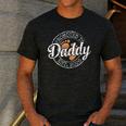 Promoted To Daddy Est 2026 Stamp First Time Dad To Be Men's Casual T-Shirt Dark Grey