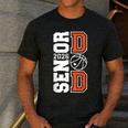 Proud Dad Of A 2026 Senior Graduate Basketball Senior 26 Men's Casual T-Shirt Dark Grey