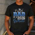 Proud Dad Of a Class Of 2026 Graduate Senior Graduation Men's Casual T-Shirt Dark Grey