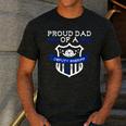Proud Dad Of a Deputy Sheriff Deputy Sheriff Men's Casual T-Shirt Dark Grey Proud Dad Of a Deputy Sheriff Deputy Sheriff Men's Casual T-Shirt Dark Grey