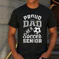 Proud Dad Of a Soccer Senior Class Of 2026 Graduation Men's Casual T-Shirt Dark Grey