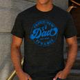 Proud New Daddy It's A Boy Dad To Be 1st Time Father Men's Casual T-Shirt Dark Grey