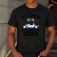 Race Car Racing Family Dada Pit Crew Birthday Party Men's Casual T-Shirt Dark Grey