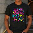 Rad Dad 80s Throwback Men's Casual T-Shirt Dark Grey