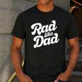 Rad Like Dad Kids Fathers Day Men's Casual T-Shirt Dark Grey