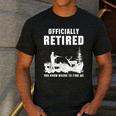 Retirement 2025 Retire Deer Hunting Retired For Dad Men's Casual T-Shirt Dark Grey