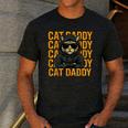 Retro Cat Daddy Style Animal For Men Women Kid Boy Girl Men's Casual T-Shirt Dark Grey