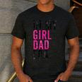 Retro In My Dad Girl Era Father's Day Christmas Men's Casual T-Shirt Dark Grey